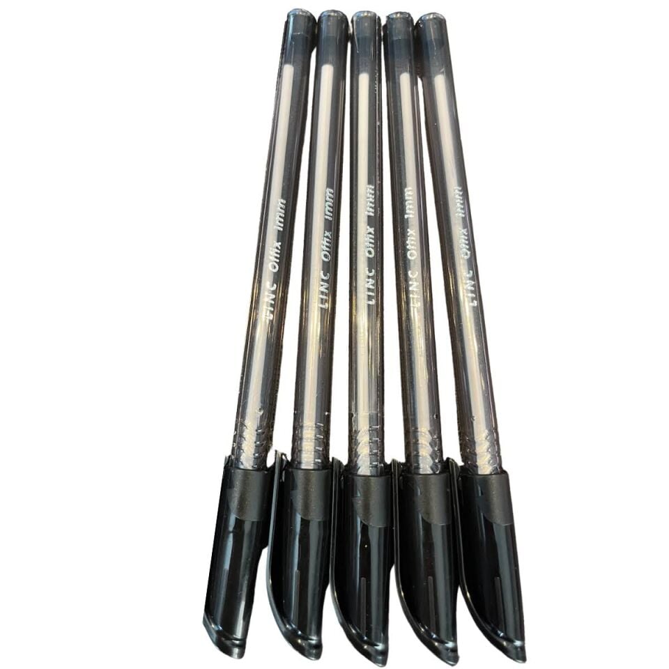 Silka Linc Offıx Siyah Tükenmez Kalem 1Mm