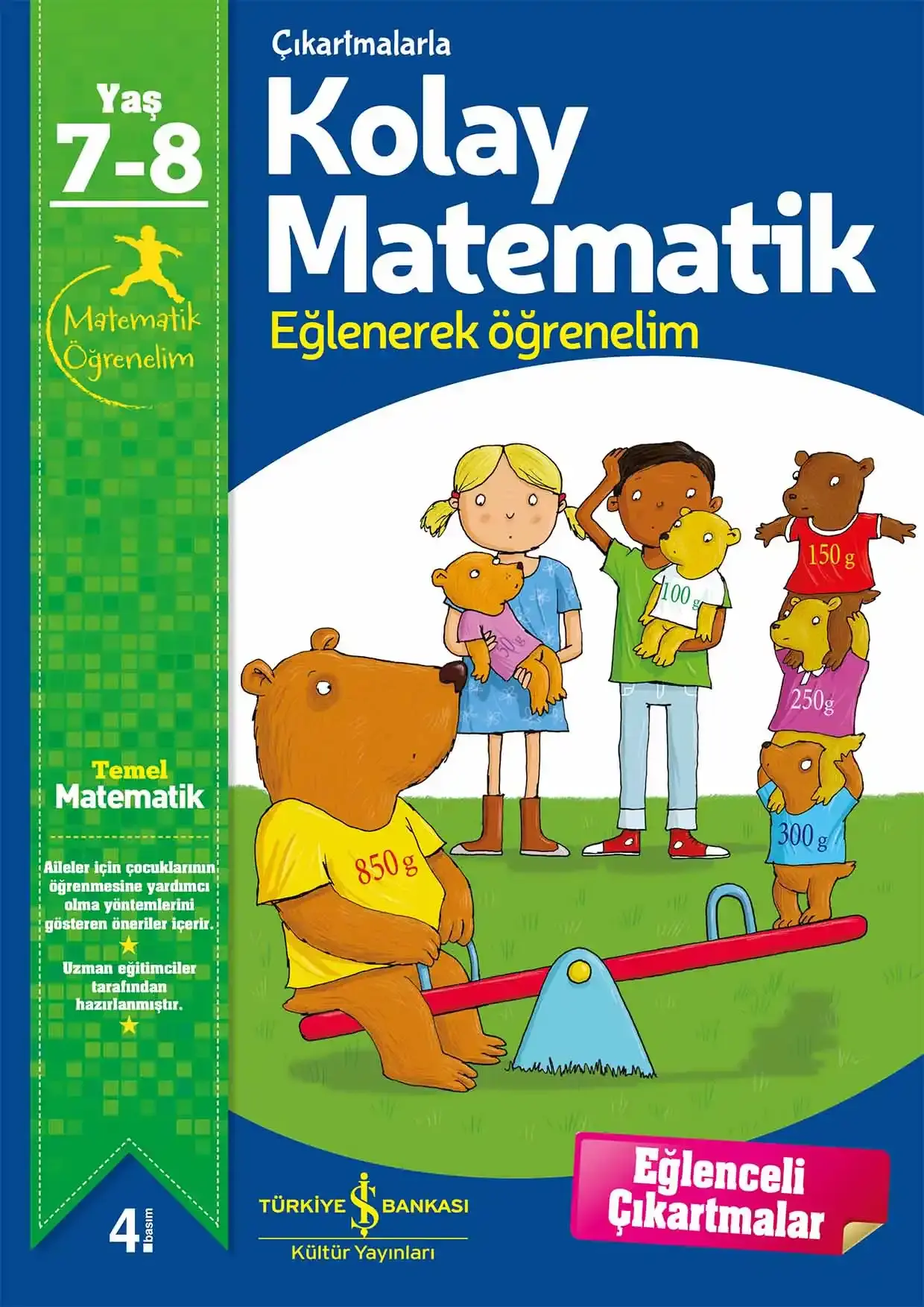 Çıkartmalarla Kolay Matematik 7 – 8 Yaş