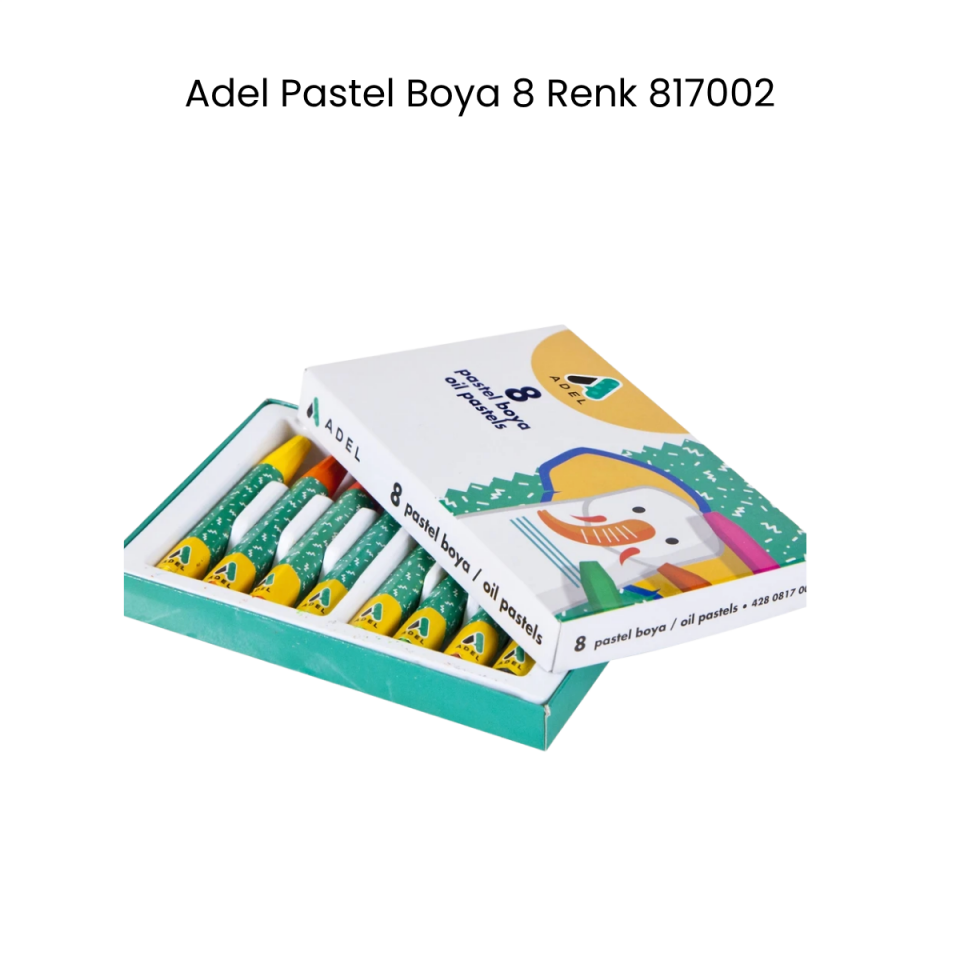 Adel Pastel Boya 8 Renk 817002