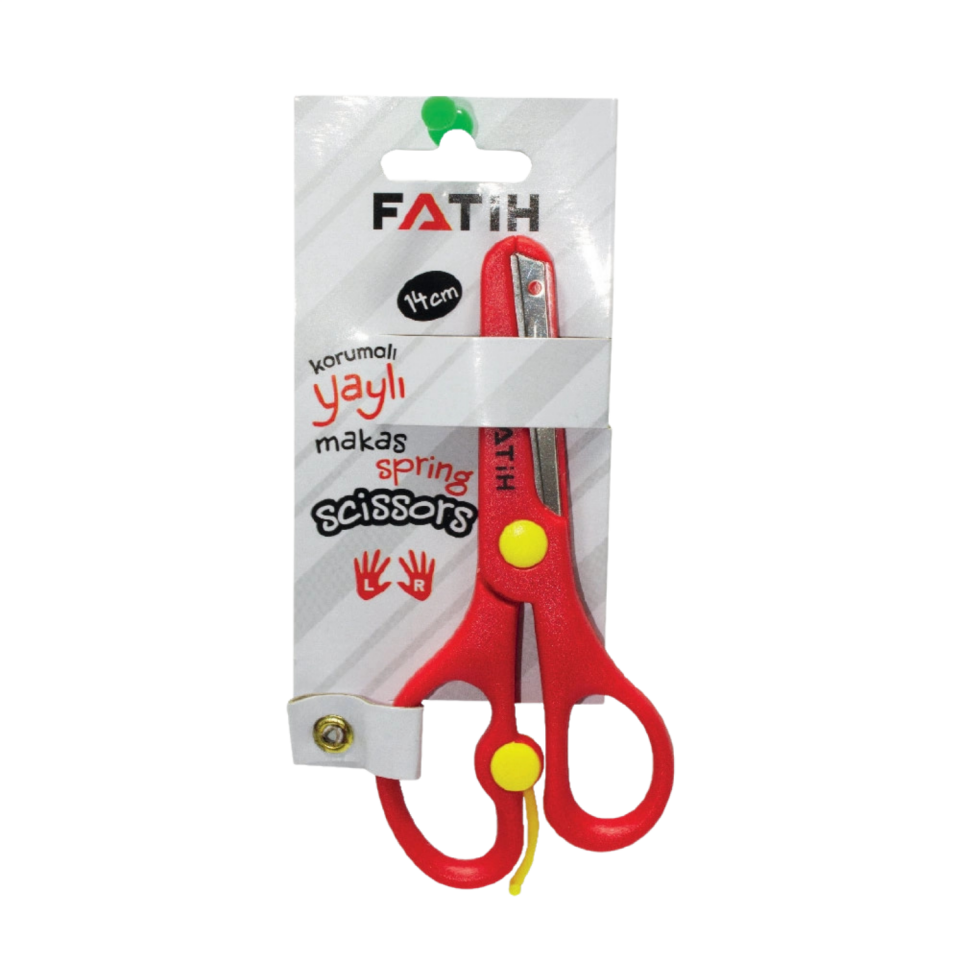 Fatih Korumalı Yaylı Makas Bls58003 Kırmızı