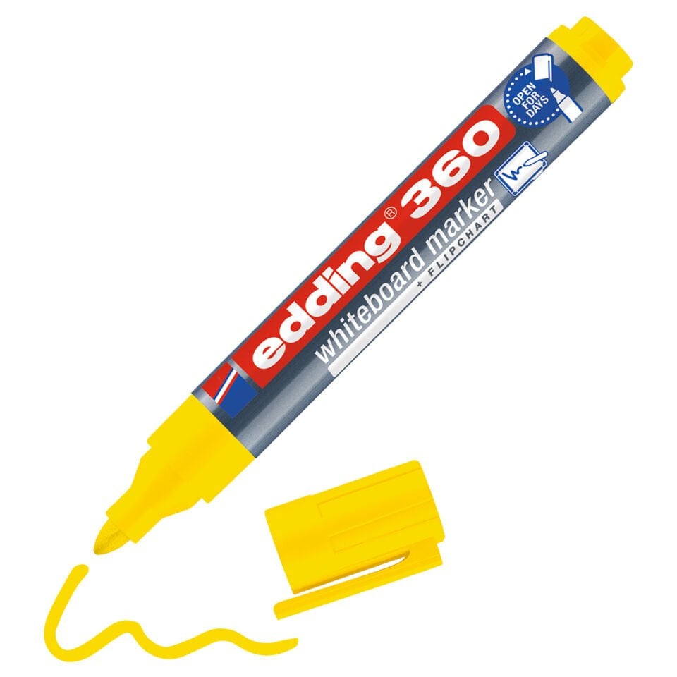 Edding Beyaz Tahta Kalemi 360-05 Sarı