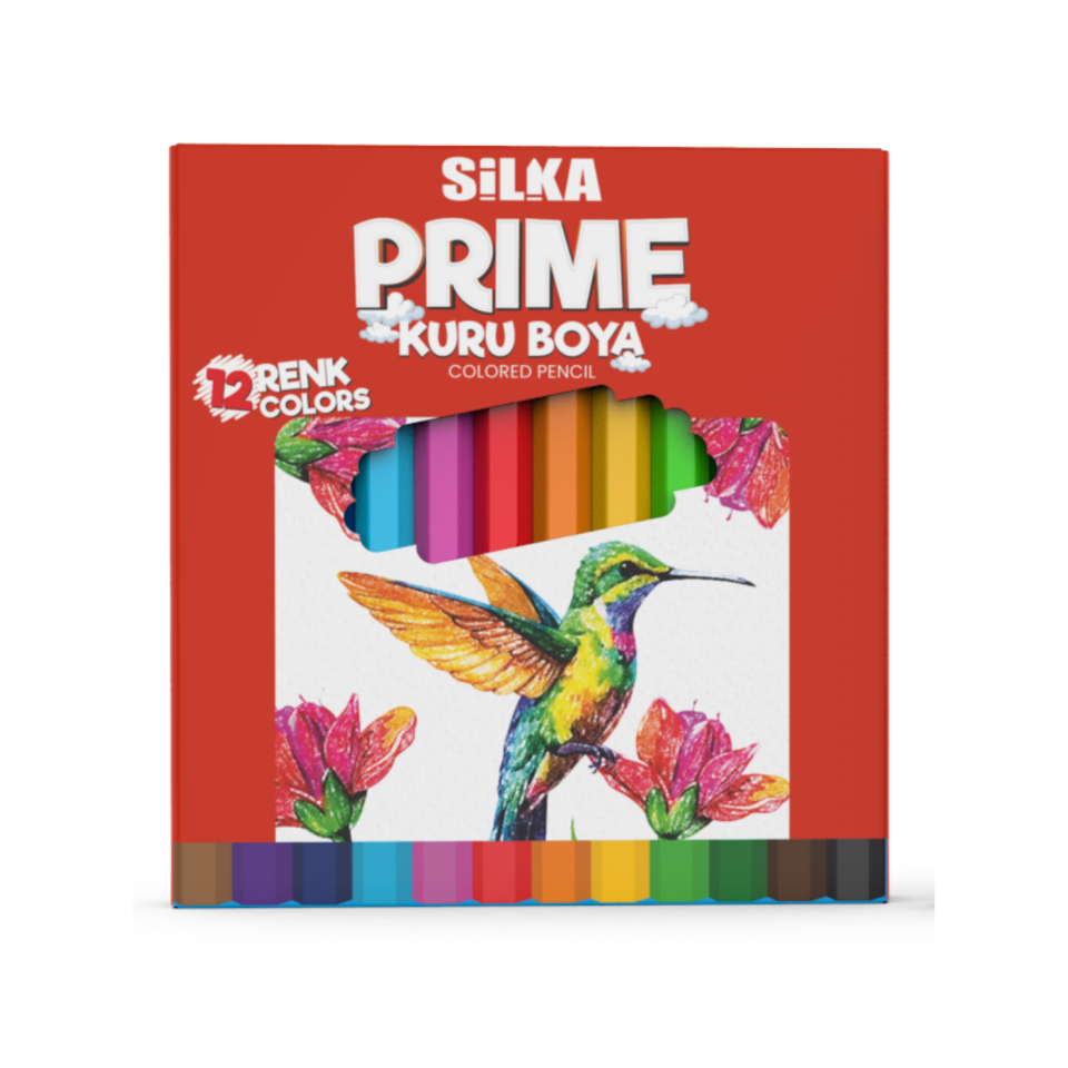 Silka 414 Prime Kısa Kuruboya 12 Renk