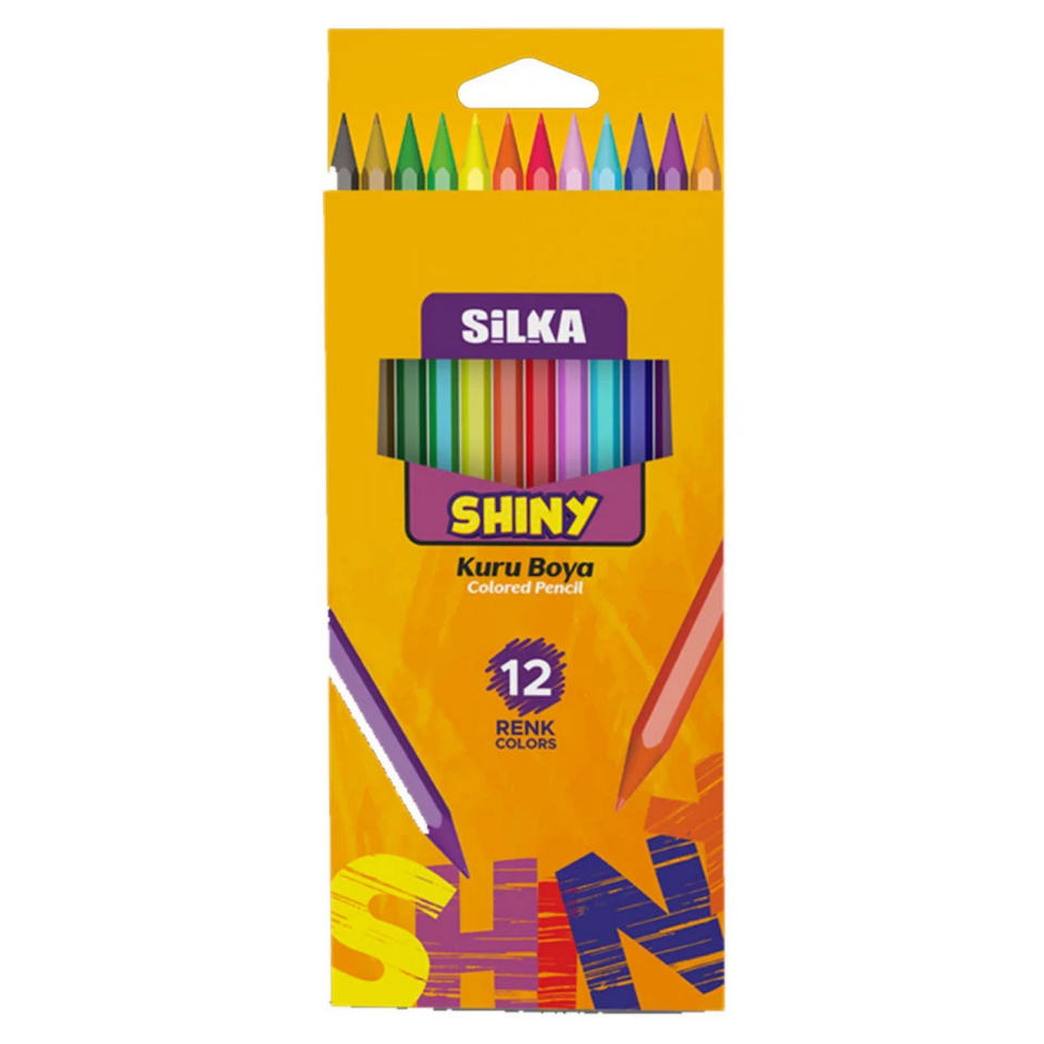 Silka HS12-12-01 Hex Shiny Kuruboya 12 Renk