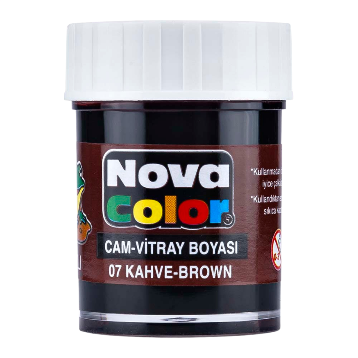 Nova Color Nc-155 Su Bazlı Cam Boyası K.Rengi