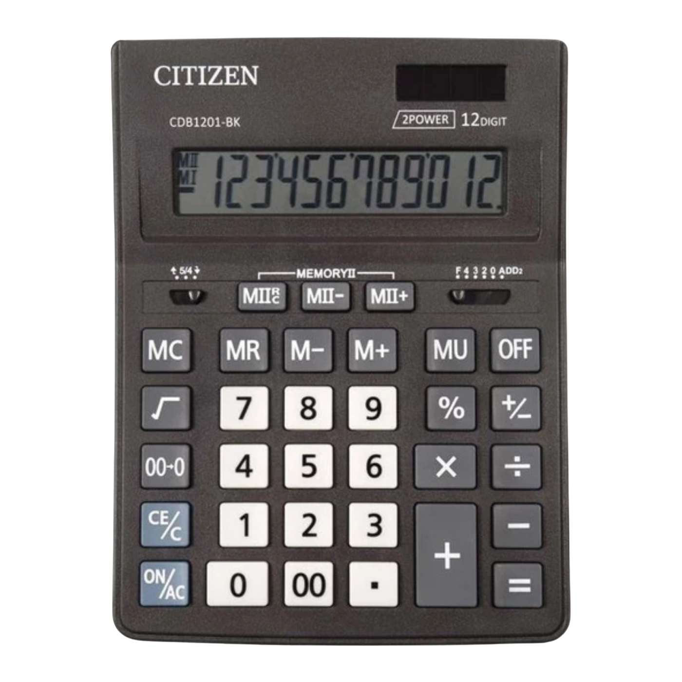 Citizen CDB-1201BK Büyük Hesap Makinası 120100
