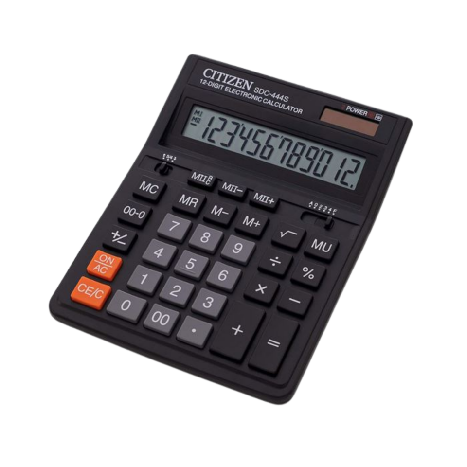 Citizen SDC-444S Büyük Hesap Makinası 444000
