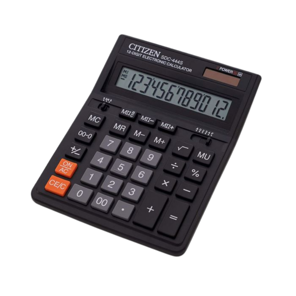 Citizen SDC-444S Büyük Hesap Makinası 444000