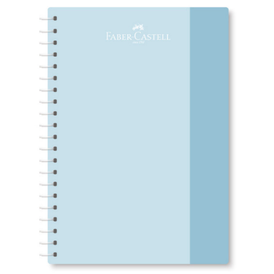 Faber Castell Spiralli PP Kapak Soft Defter 100 Yaprak Çizgili 050702