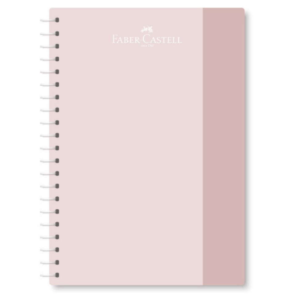Faber Castell Spiralli PP Kapak Soft Defter 100 Yaprak Çizgili 050703