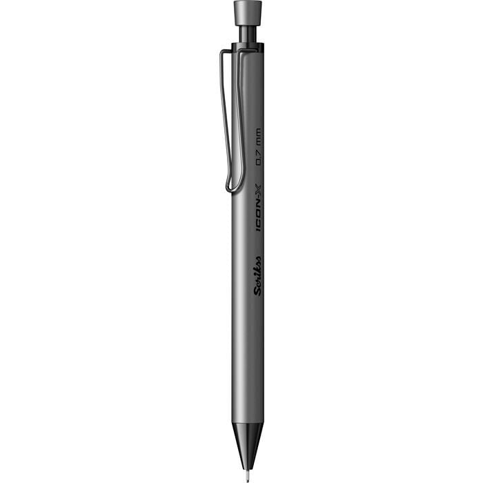 Scrikss Icon-X Mekanik Kurşun Kalem Metal 0.7 mm Antrasit