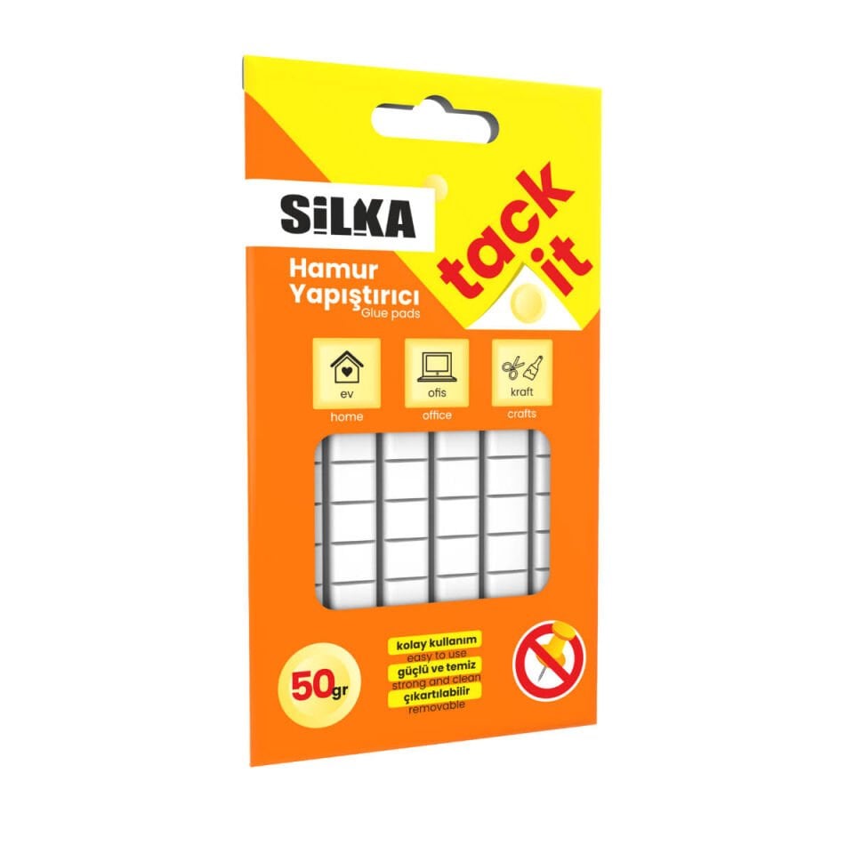 Art.1112 Silka 50 Gr Beyaz Tack-It Yapıştırıcı