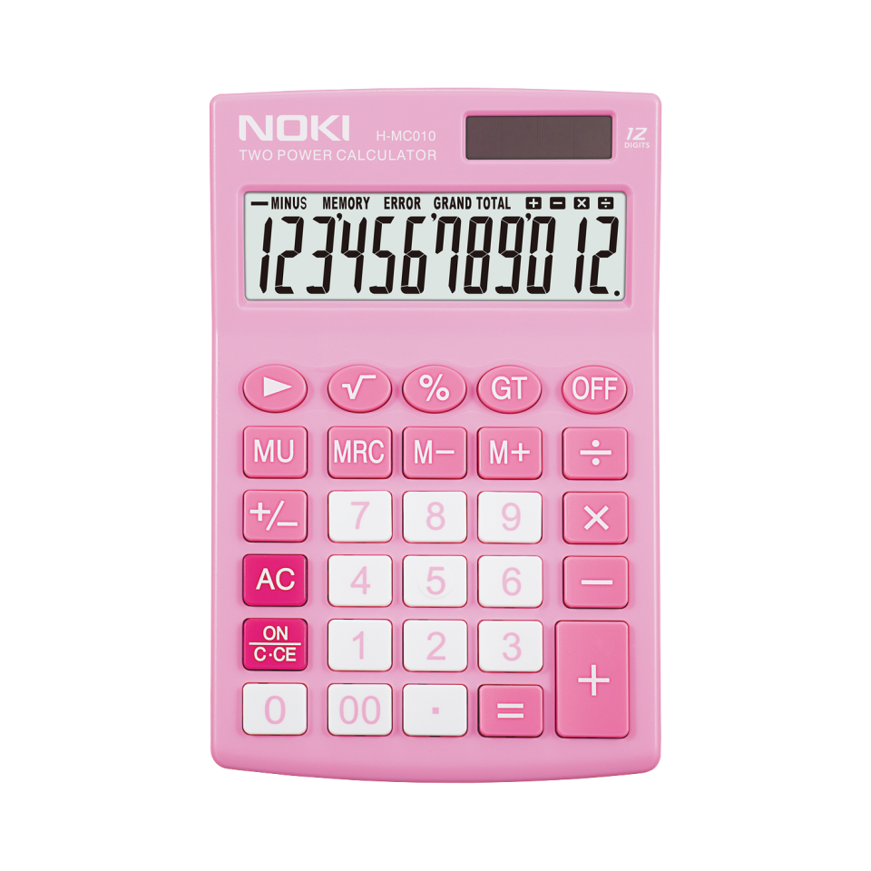 Noki Hesap Makinası Pembe H-MC010