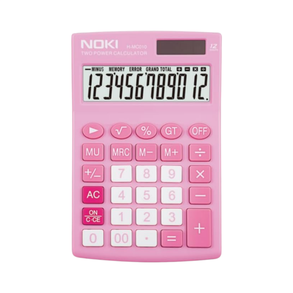 Noki Hesap Makinası Pembe H-MC010