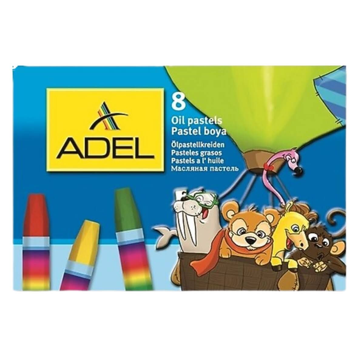 Adel Pastel Boya 8 Renk 817002