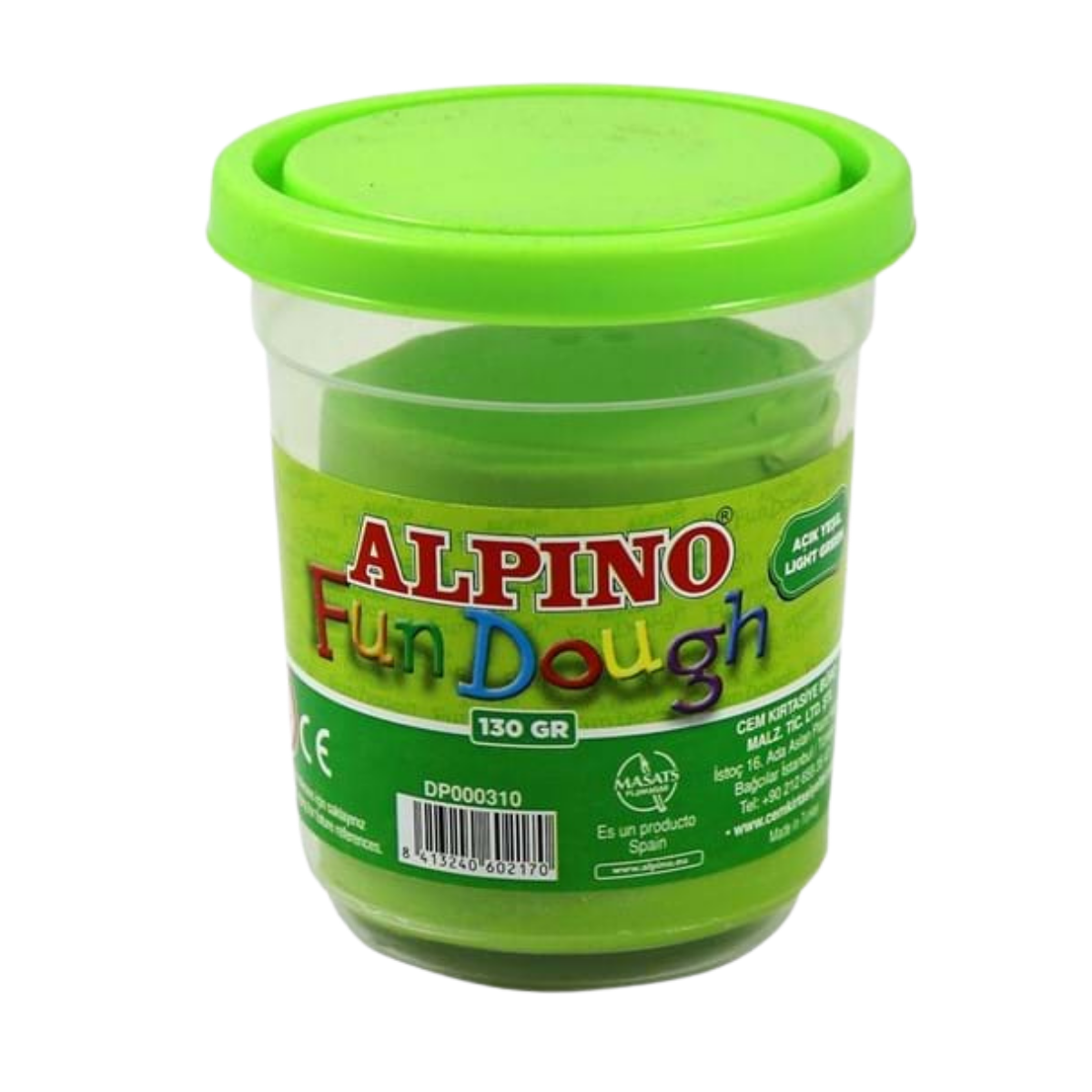 Alpino Dp-000310 Oyun Hamuru 130Gr A.Yeşil
