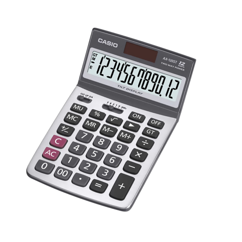 Casıo Ax-120St Hesap Makinası 12 Hane