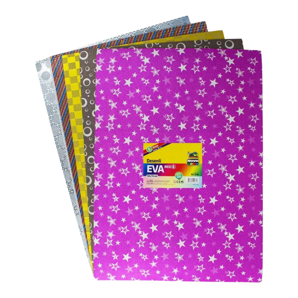 Nova Color Nc-548 Eva 50x70 5'lı Mıx4