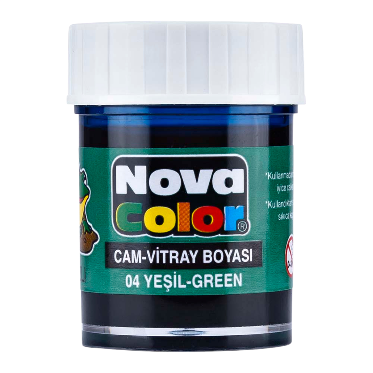 Nova Color Nc-152 Su Bazlı Cam Boyası Yeşil