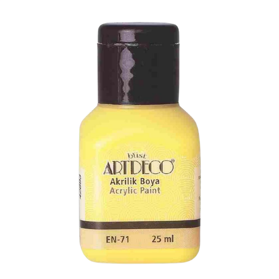 Artdeco 070A-3601 Akrilik Boya 25Ml Sarı
