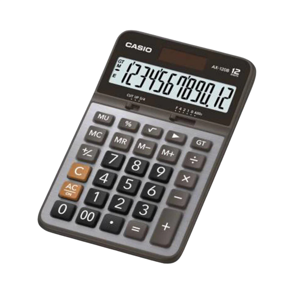 Casıo Ax-120B Hesap Makinası 12 Hane