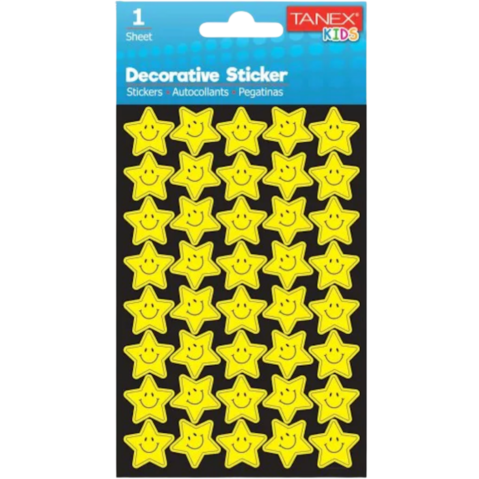 Tanex Tnx­25020 Gülen Yılzdızlar Serisi Etiketi