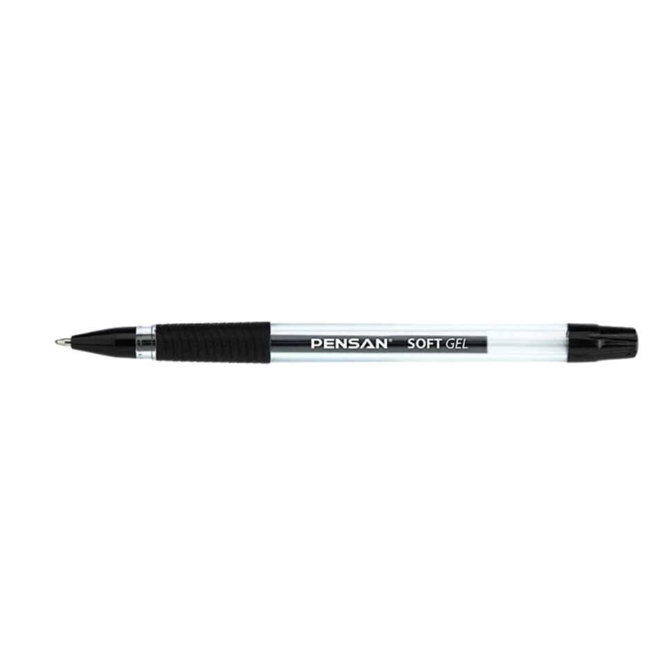  Pensan 2420 Soft Gel Tükenmez Kalem 0.5mm Siyah