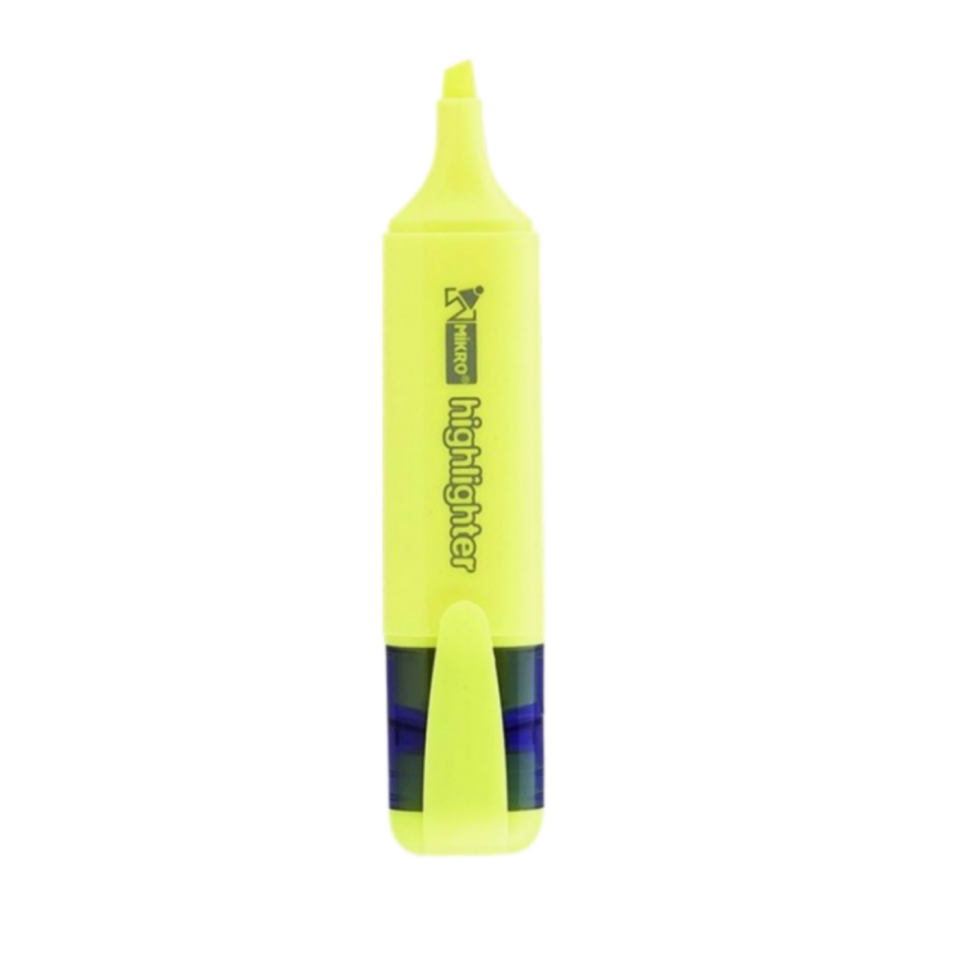 Mikro MK701 Fosforlu Kalem Sarı