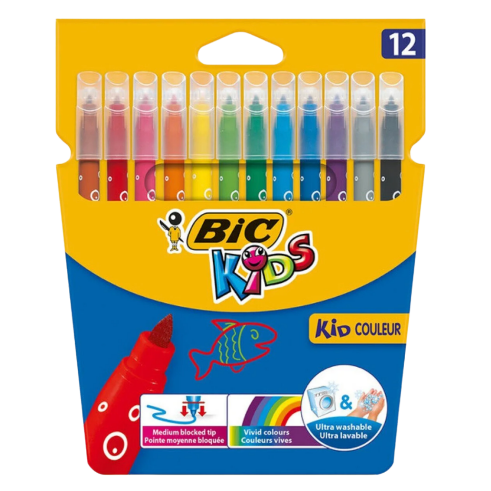 Bic Kids Color Keçeli Boya Kalemi 12 Renk 9202937