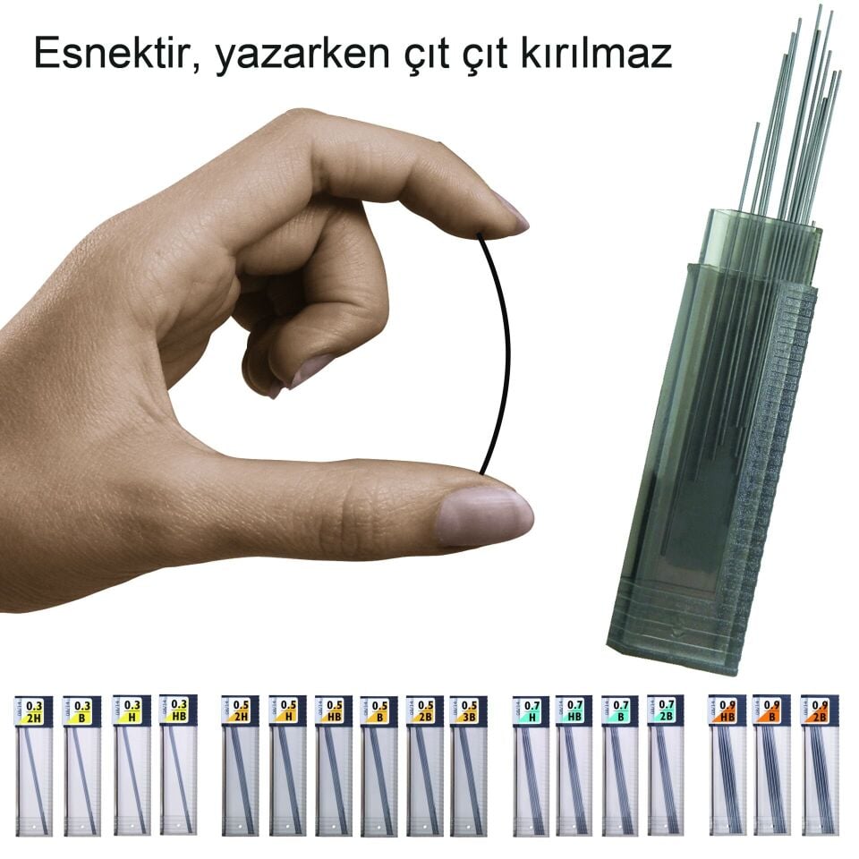 Tombow 2B Versatil Kurşun Kalem Ucu 0.5mm