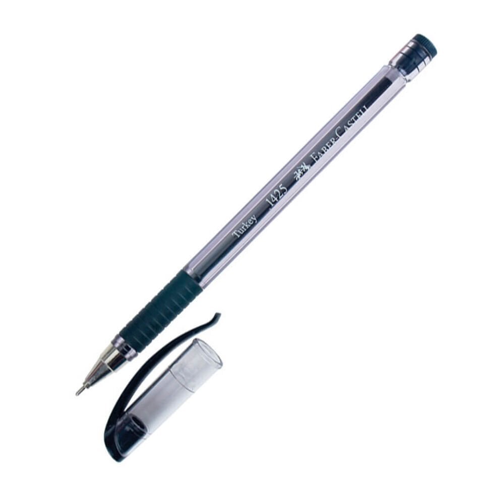  Faber Castell Tükenmez Kalem İğne Uç Siyah 142599