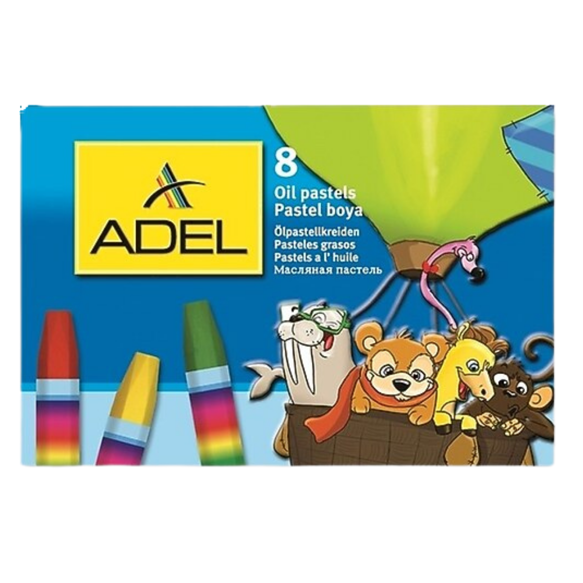 Adel  Pastel Boya  8  Renk  817002