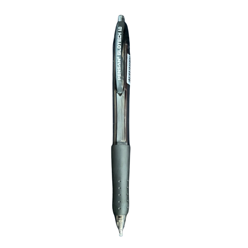 Pensan 94239 Glotech 1Mm Tükenmez Kalem Siyah