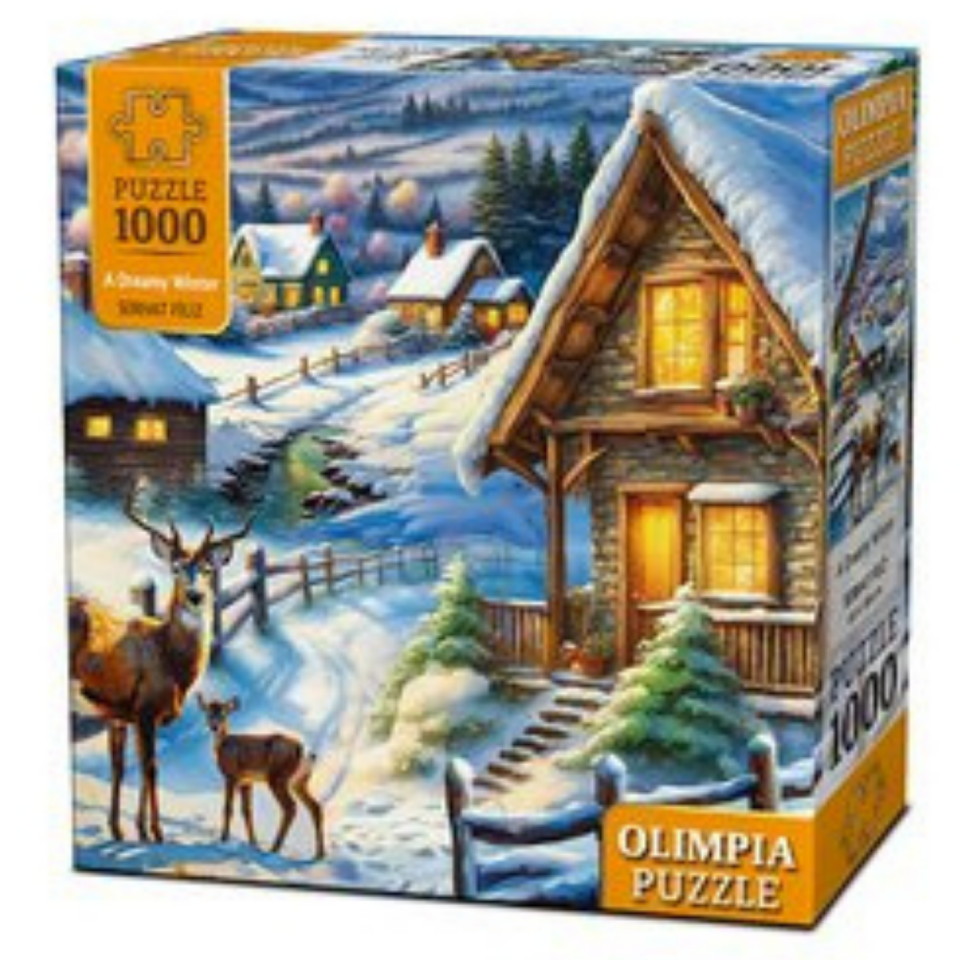 Onur 15005 Puzzle 1000 Prç Olimpia A Dreamy Winter