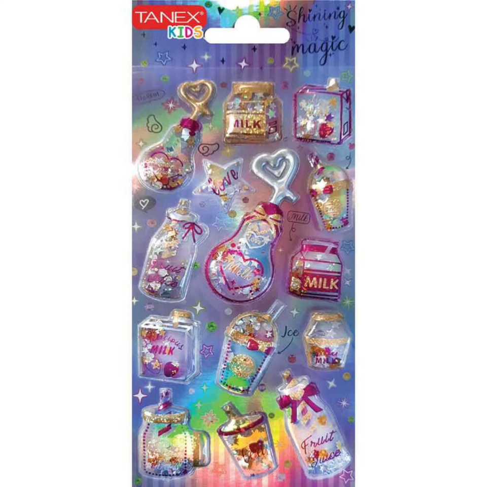 Tanex Tnx­26058 Parlak Simli­8 Serisi  Etiketi