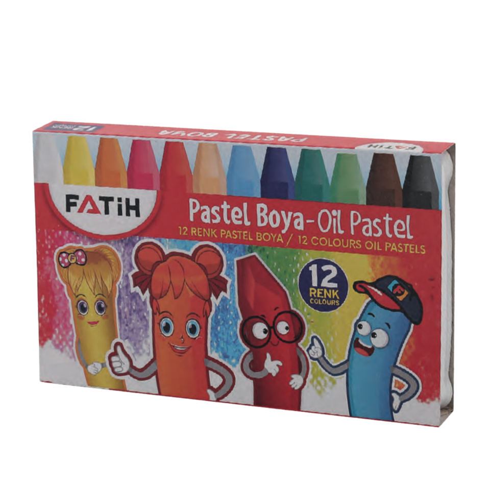 Fatih Pastel Boya 12 Renk 34008