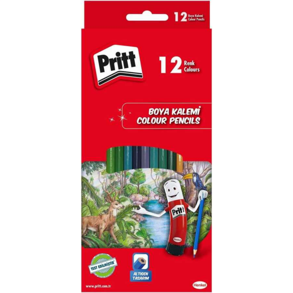 Pritt 1219734 Kuruboya Kalemi 12'li Karton Kutu