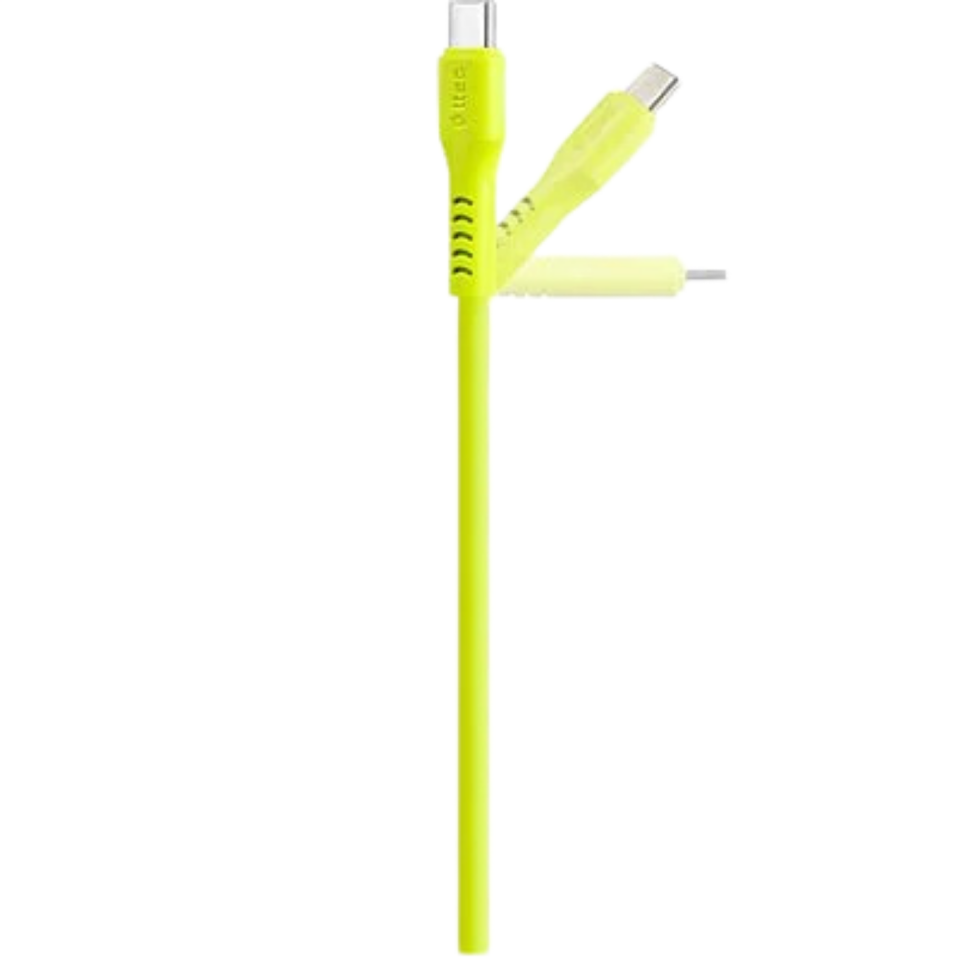 TTEC 2DK59NS USB-C - USB-C 120cm 60W PD/QC Hızlı Şarj/Data Kablosu Neon Sarı