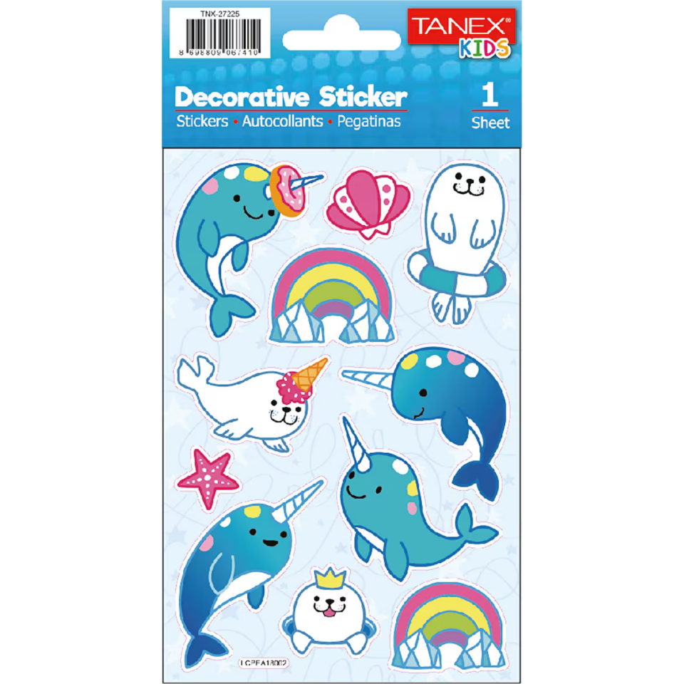 Tanex Tnx-27225 Puffy Sevimli Foklar Serisi