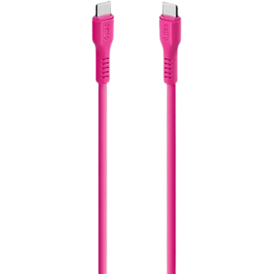 TTEC 2DK59NP USB-C - USB-C 120cm 60W PD/QC Hızlı Şarj/Data Kablosu Neon Pembe