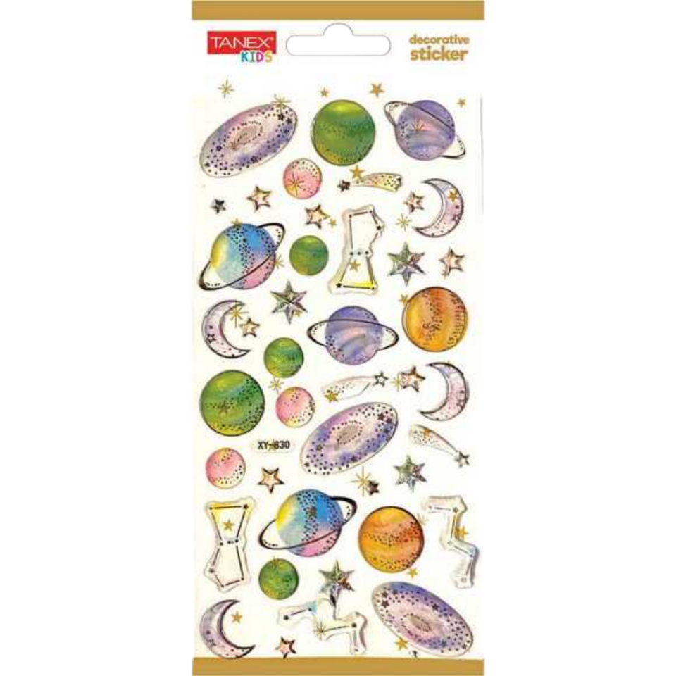 Tanex Tnx-5014 Stıcker-15 Puffy Etiketi