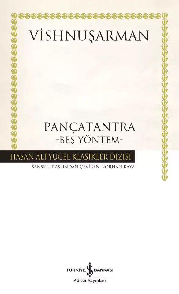 Pançatantra –Beş Yöntem- Ciltli