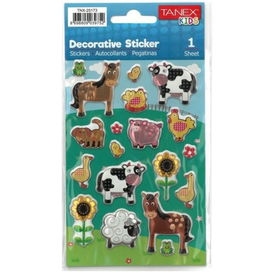 Tnx­25173 Verimli Canlılar Serisi  Etiketi