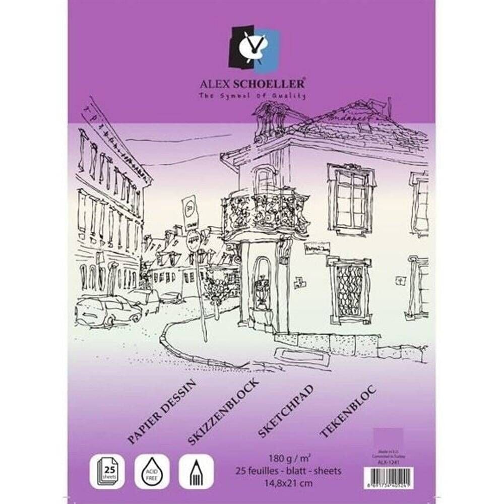 Alex Alx-7808 Spr Eskiz Blok A5 180Gr 25 Yaprak