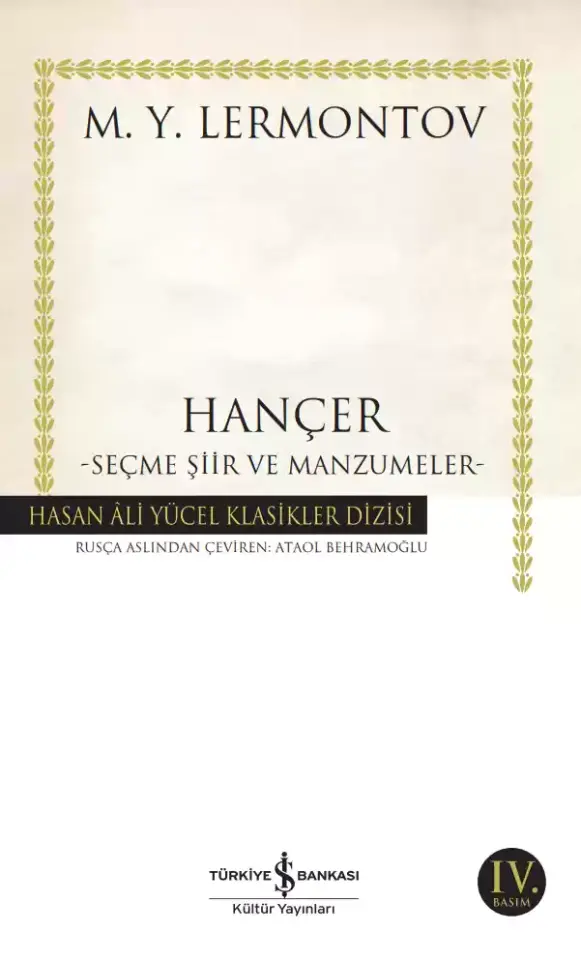 Hançer - Seçme Şiir ve Manzumeler