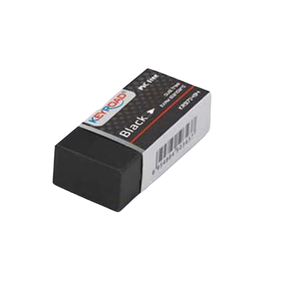 Keyroad Siyah Mini Sınav Silgisi KR971494