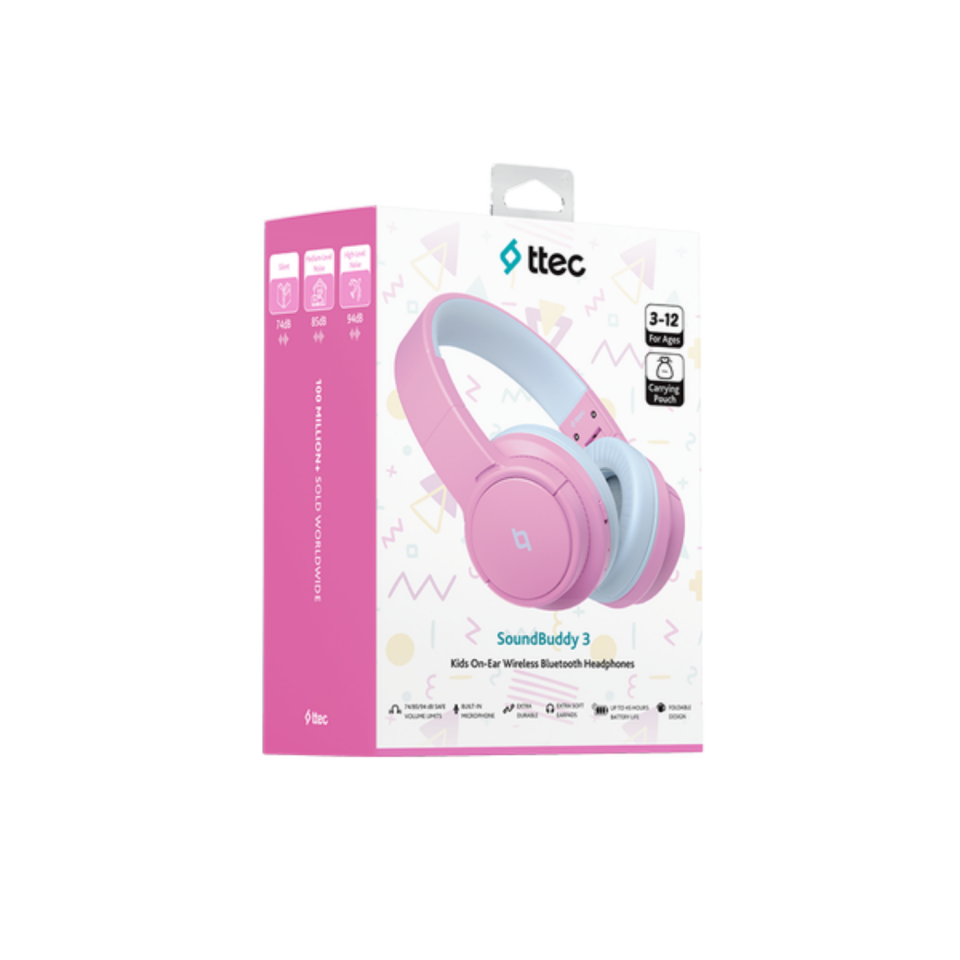 ttec SoundBuddy 3 Kulaküstü Kablosuz Bluetooth Çocuk Kulaklığı 2KM171BP