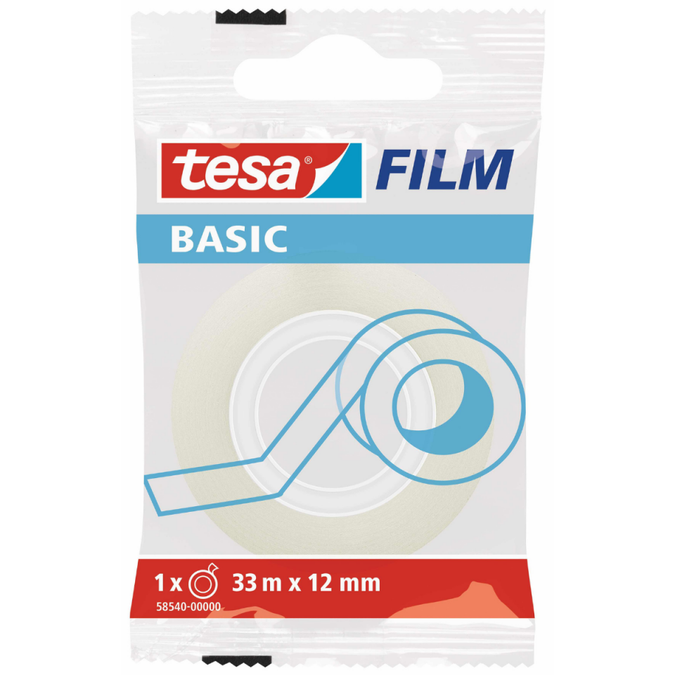 Tesa 58540 Basic Film Bant 33X12 Şeffaf