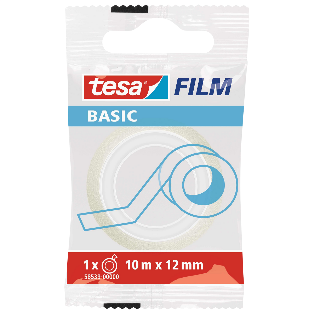 Tesa 58539 Basic Film Bant 10X12 Şeffaf