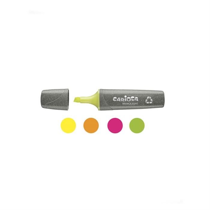 Carioca 43098 Eco Family Fosforlu Kalalem 4'lü 4 Renk