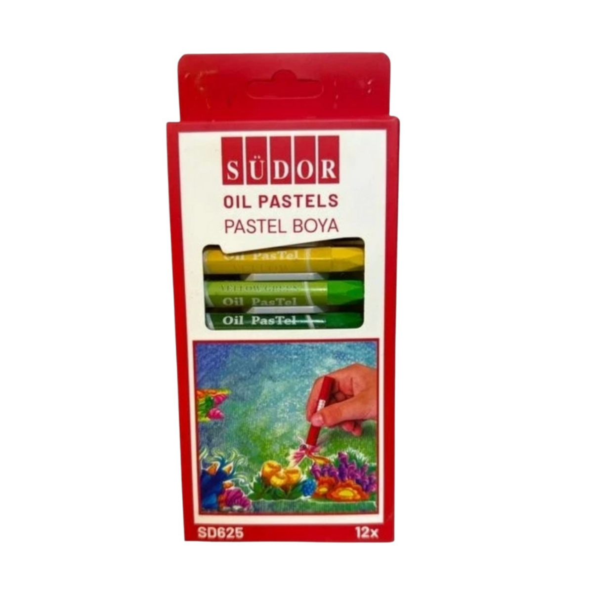 Südor Sd625 Pastel Boya 12 Renk